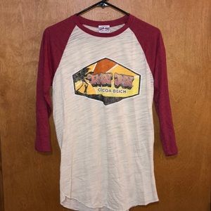 NWOT Ron Jon Surf Shop baseball tee